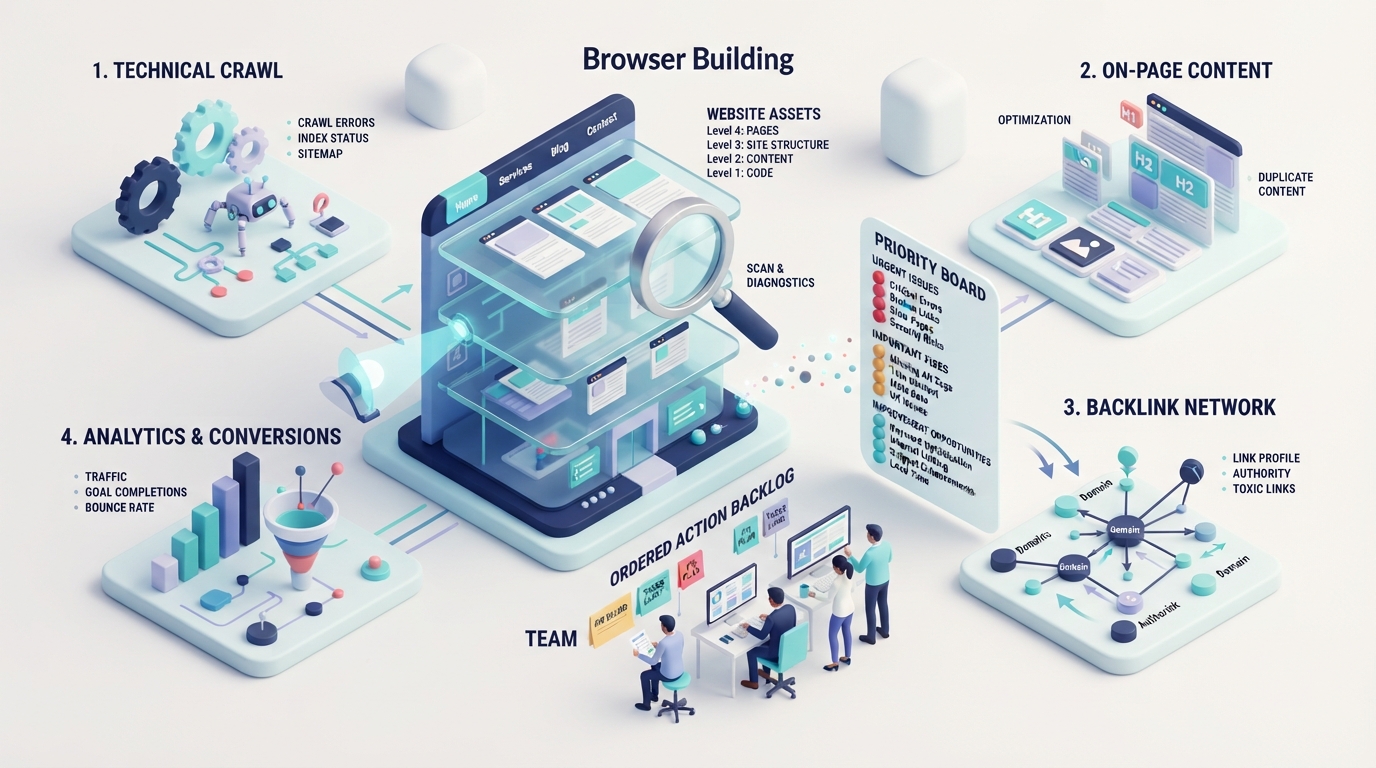 SEO Audit là gì? Cách kiểm tra website để biết nên sửa gì trước