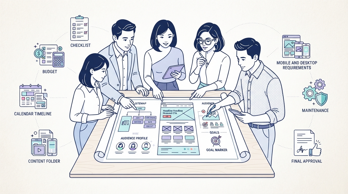 Website Brief là gì? Cách viết yêu cầu website rõ ràng trước khi báo giá