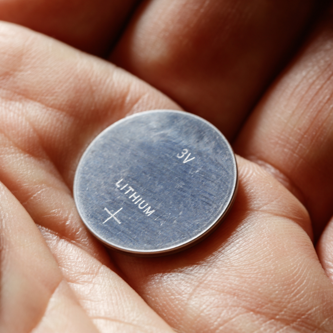 Button Battery Close Up
