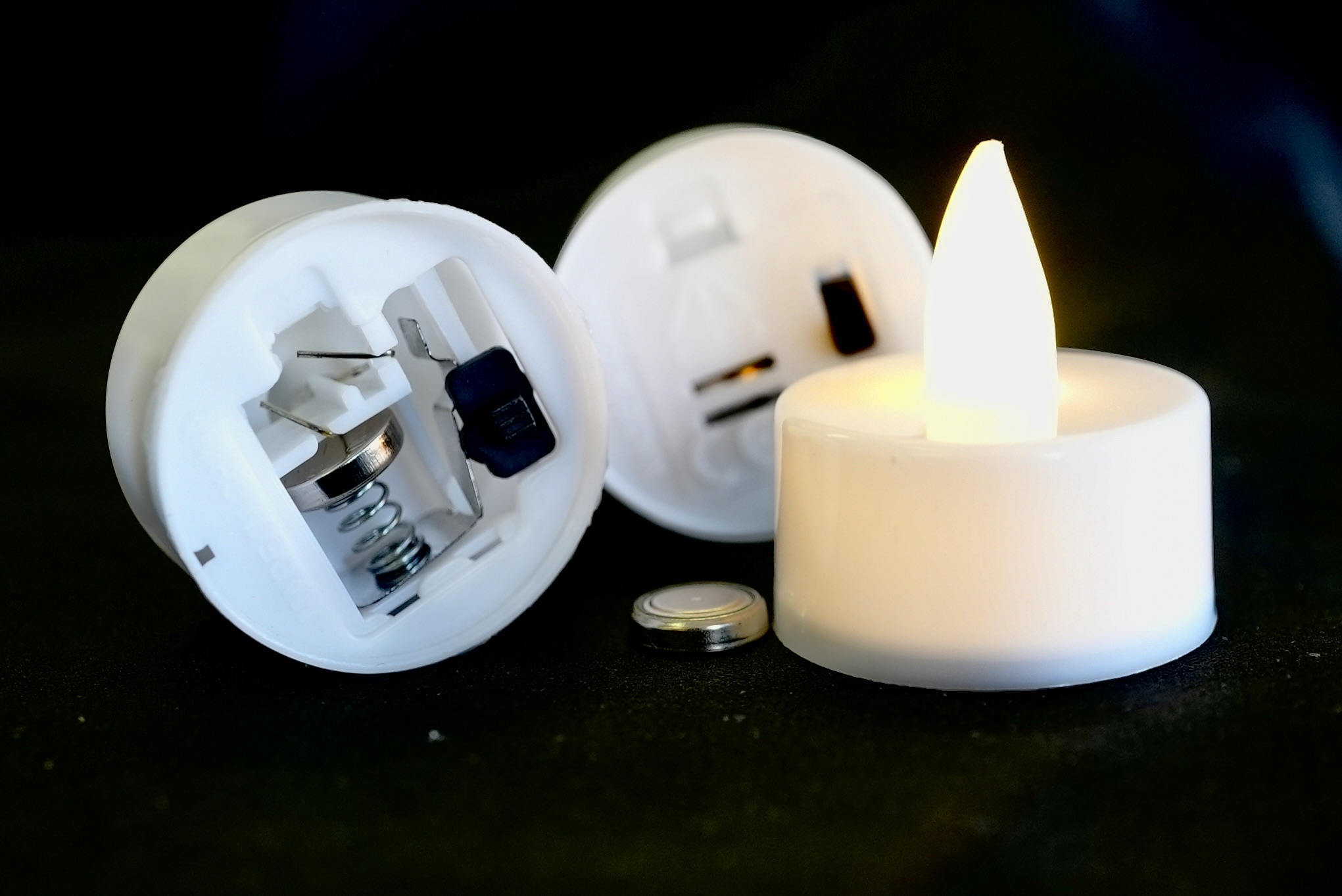 Button Battery Tea Light