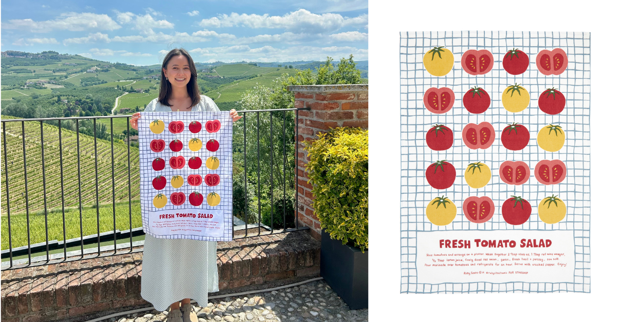 Ruby's Tea Towel