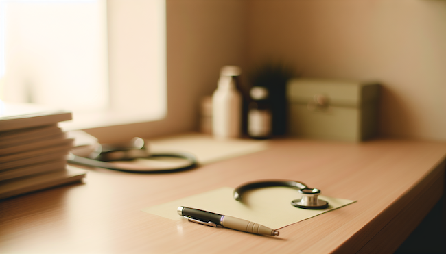 A cozy blanket draped over a plush armchair, accompanied by a steaming cup of herbal tea on a nearby side table.