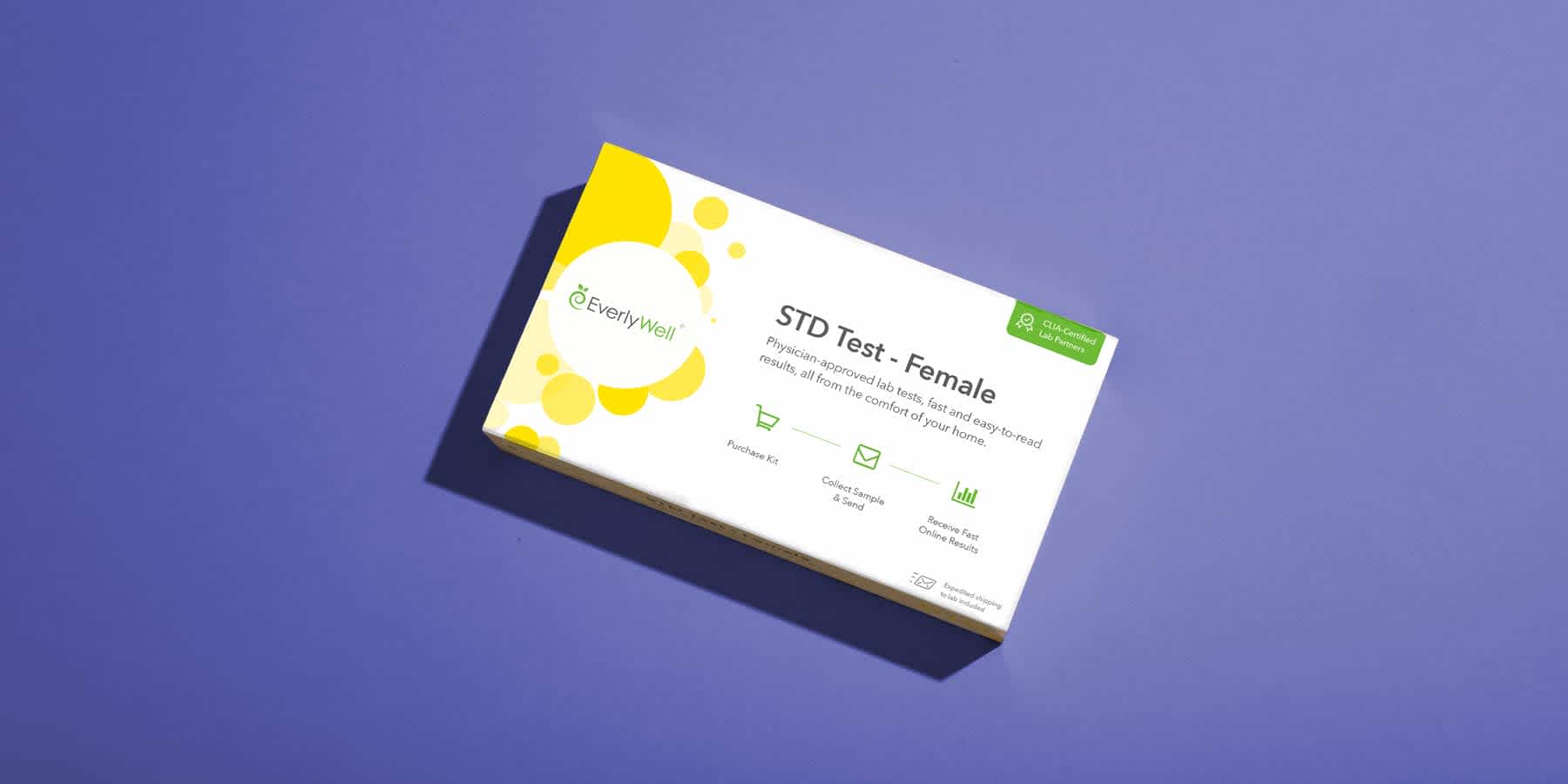 Image of the Everlywell STD Test - Female to check for STDs in women