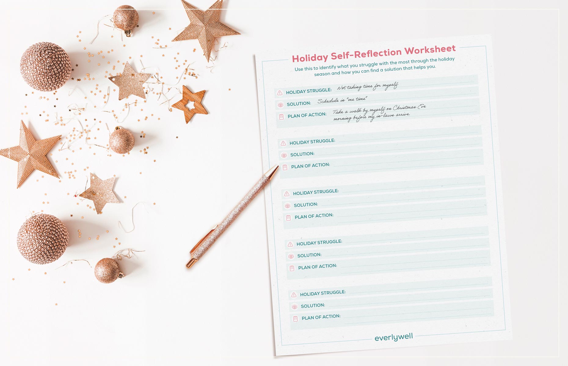 holiday-self-reflection-worksheet