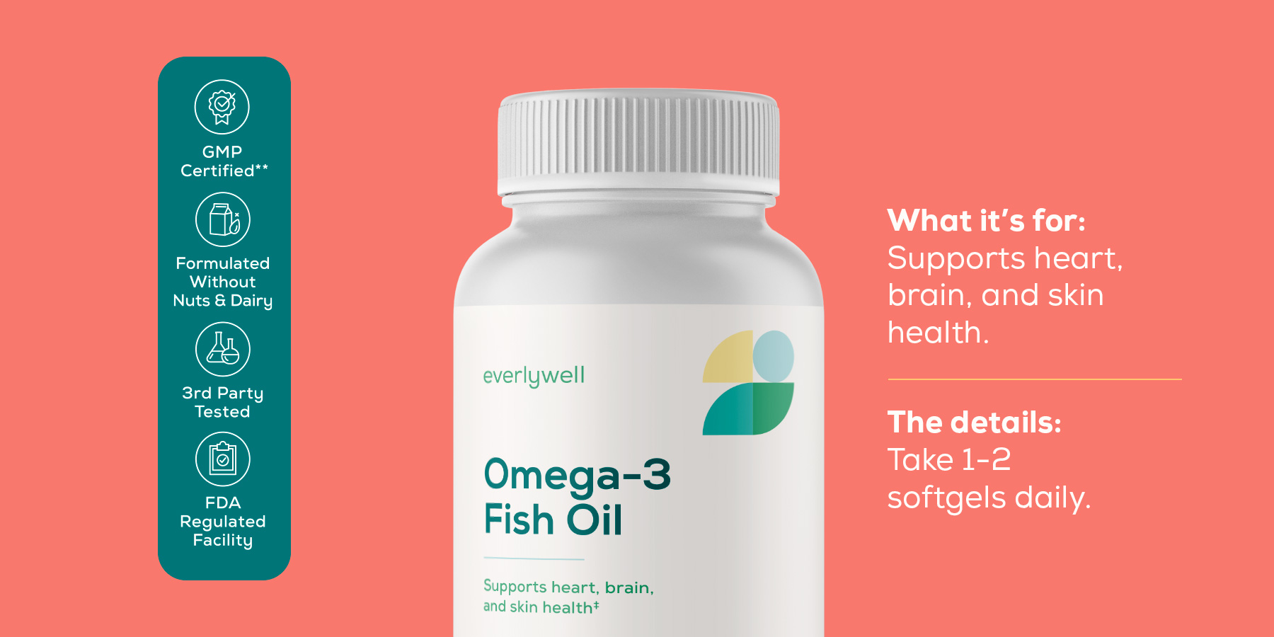 Everlywell vitamin & supplements are here! Omega