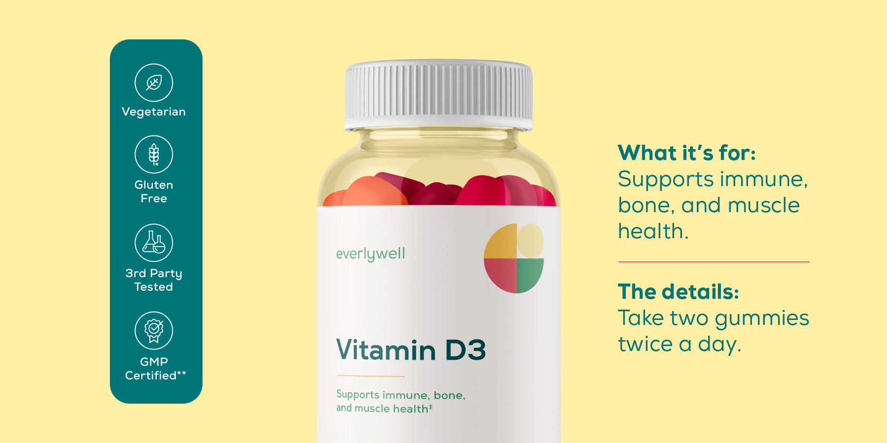 Everlywell vitamin & supplements are here! D3