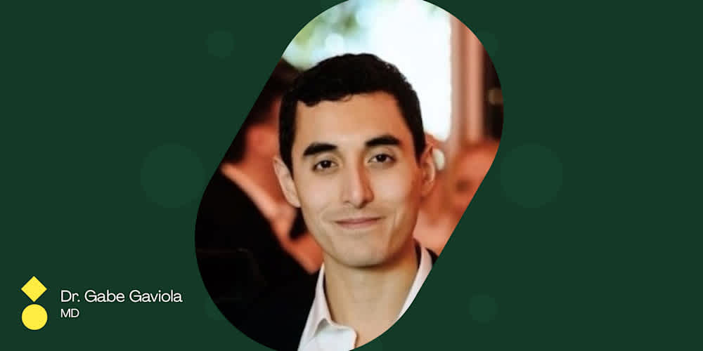 gabe cover image with green background