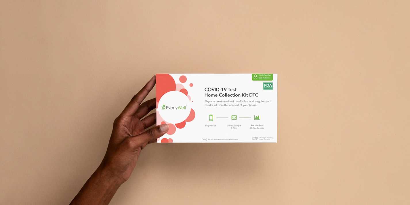 Everlywell COVID19 Test Home Collection Kit DTC now available to