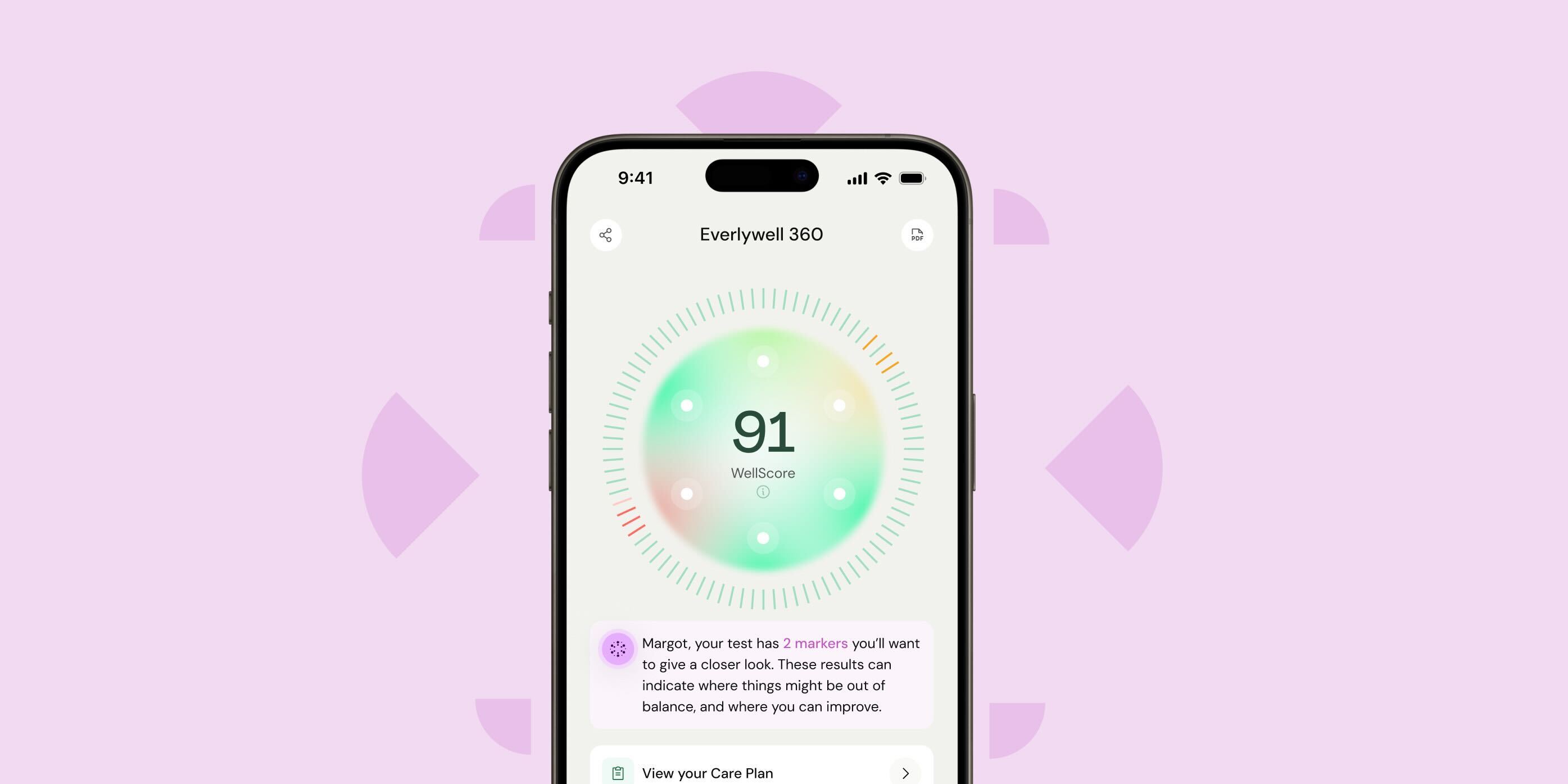 Understanding Your Wellscore