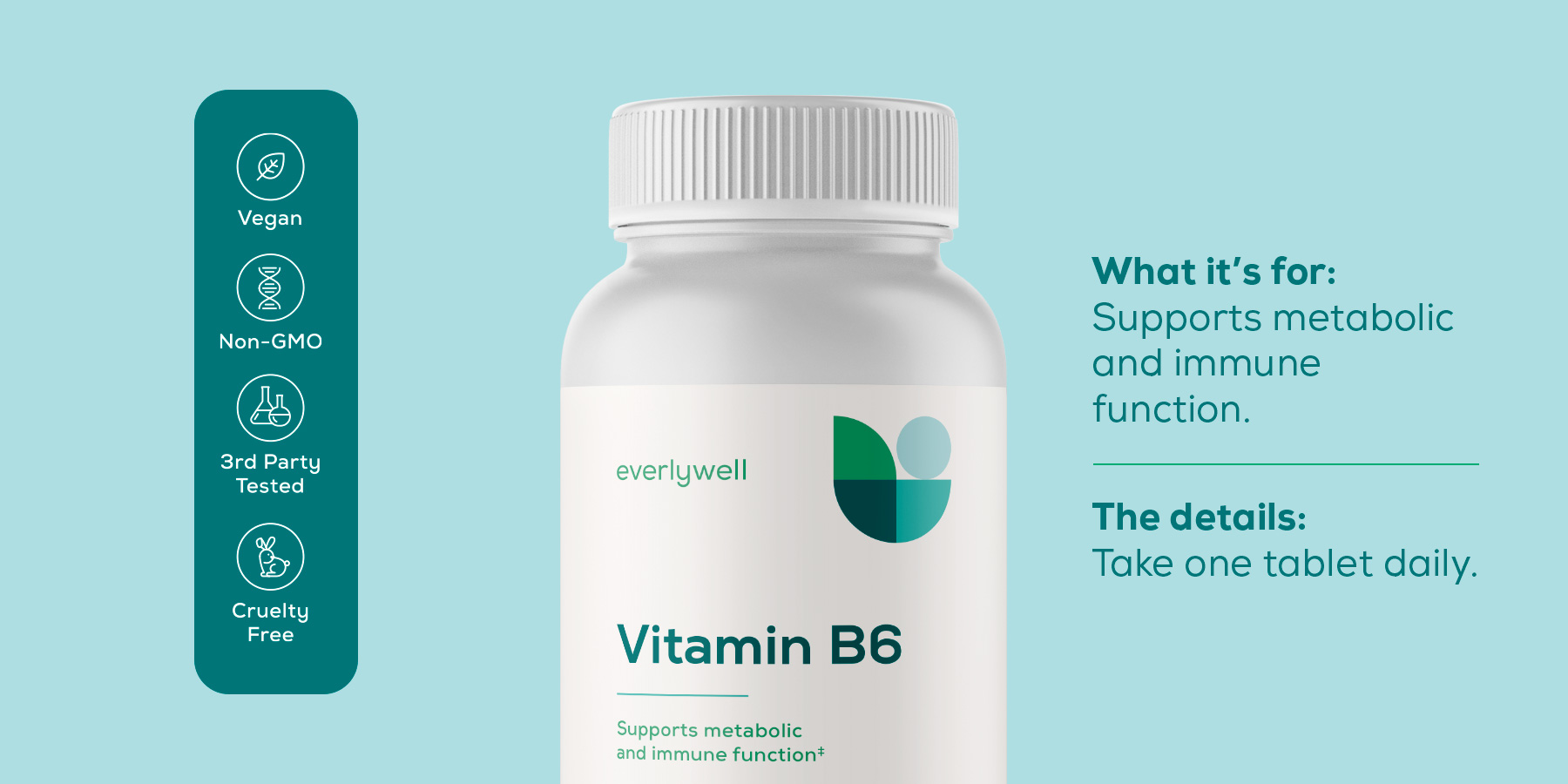 Everlywell vitamin & supplements are here! B6