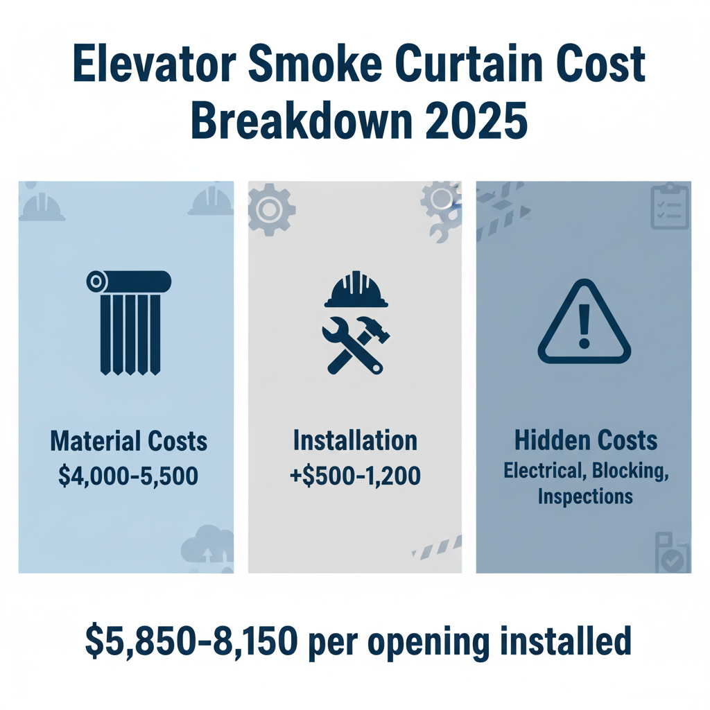 How Much Do Elevator Smoke Curtains Cost? 2025 Price Guide