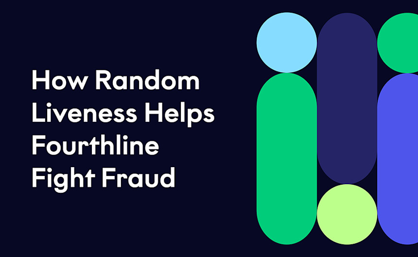 Stylised hero image for Q&A article on Fourthline's Random Liveness biometrics product