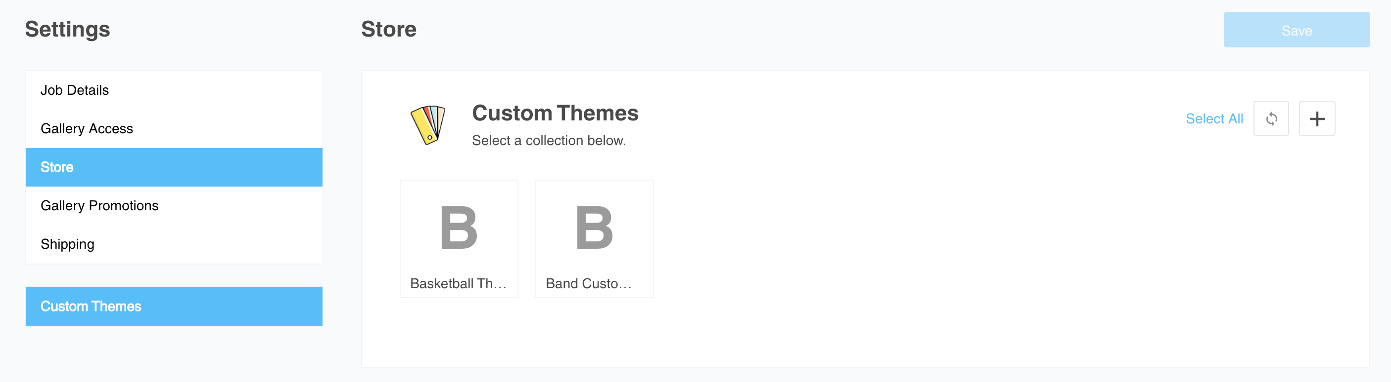 custom themes list