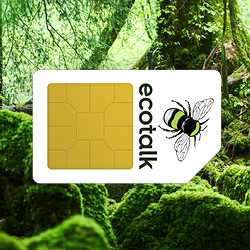 Ecotalk - 5G Eco Friendly SIM Only Deals - UNLIMITED Monthly Data, Unlimited Calls Texts just £22 p/m - The UK's Best Network