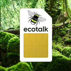 Ecotalk - 5G Eco Friendly SIM Only Deals - 30GB Monthly Data, Unlimited Calls Texts £14 A Month - Your First Month Free - The UK's Best Network