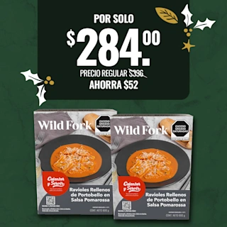 Kit 2 Ravioles Rellenos de Portobello | Navidad