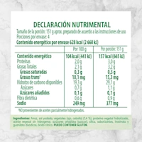 82206 ARROZ A LA MEXICANA KNORR 155G Info Nutrimental