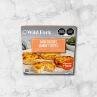 MINI QUICHES DE JAMÓN Y QUESO