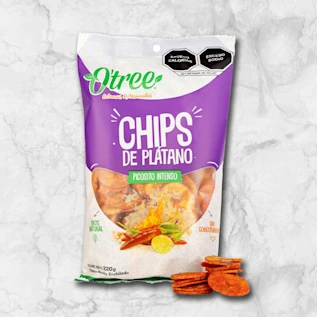 82042 Chips de Platano Picosito Intenso