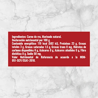 81041 MILANESA DE PULPA BOLA DE RES Info Nutrimental