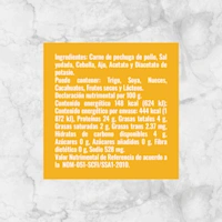81175 CARNE DESHEBRADA DE POLLO Info Nutrimental