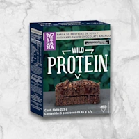 CAJA CON BARRAS DE PROTEÍNA SABOR CHOCOLATE AMARGO