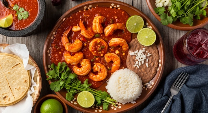 Camarones a la Diabla