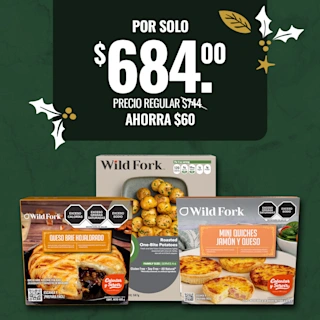 Kit Queso Brie + Papas Cambray y Mini Jamón y Queso | Navidad