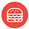 burbuja hamburguesas Color