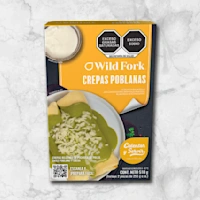 82055 WFMex Packaged CREPAS POBLANAS WF g Platillos Listos