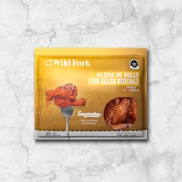 Alitas de Pollo con Salsa Buffalo - 1.8kg - 2