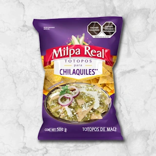 82172 WFMEx Paclaged TOTOPOS CHILAQUILES BIMBO 500g Secos