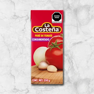 82241 WFMex Packaged LA COSTEÑA PURE TOMATE COND 350 G Secos
