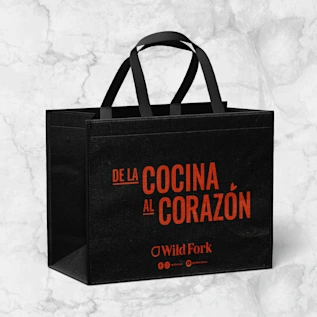 82081 BOLSA DE TELA "DE LA COCINA AL CORAZÓN" 