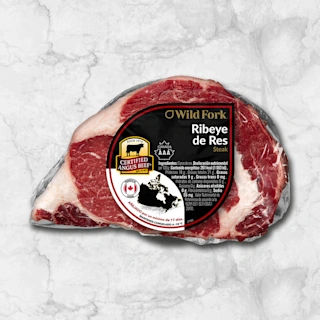 81845 Ribeye de Res Steak Canadiense Certified Angus Beef image 2