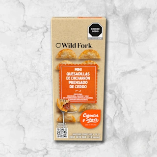 82016 WFMex Packaged Mini quesadillas de chicharrón Platillos Listos