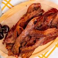 81798 Tocino Ahumado en Madera de Cerezo 3