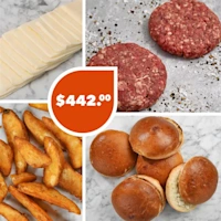 Kit Hamburguesas por menos de $500