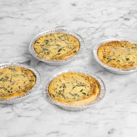 MINI QUICHES DE ESPINACAS CON QUESO