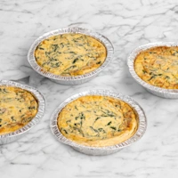 MINI QUICHES DE ESPINACAS CON QUESO