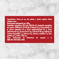 80745 CECINA DE RES Info Nutrimental