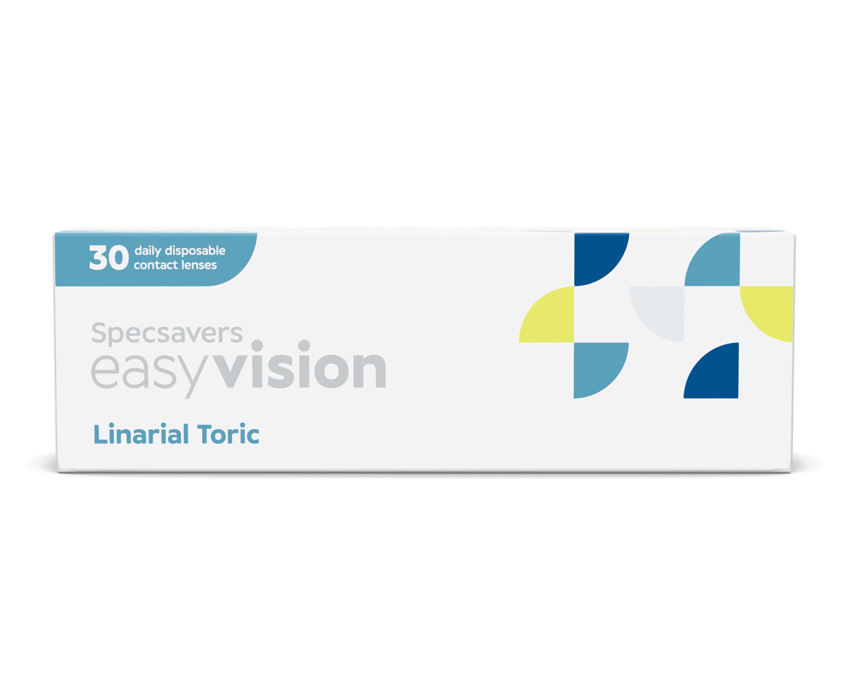 Specsavers easyvision Linarial Toric pack
