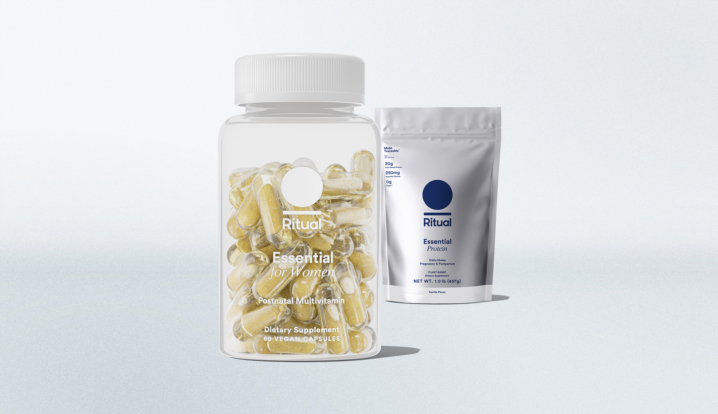 Postnatal Multivitamin & Protein Daily Shake for Pregnancy & Postpartum packages