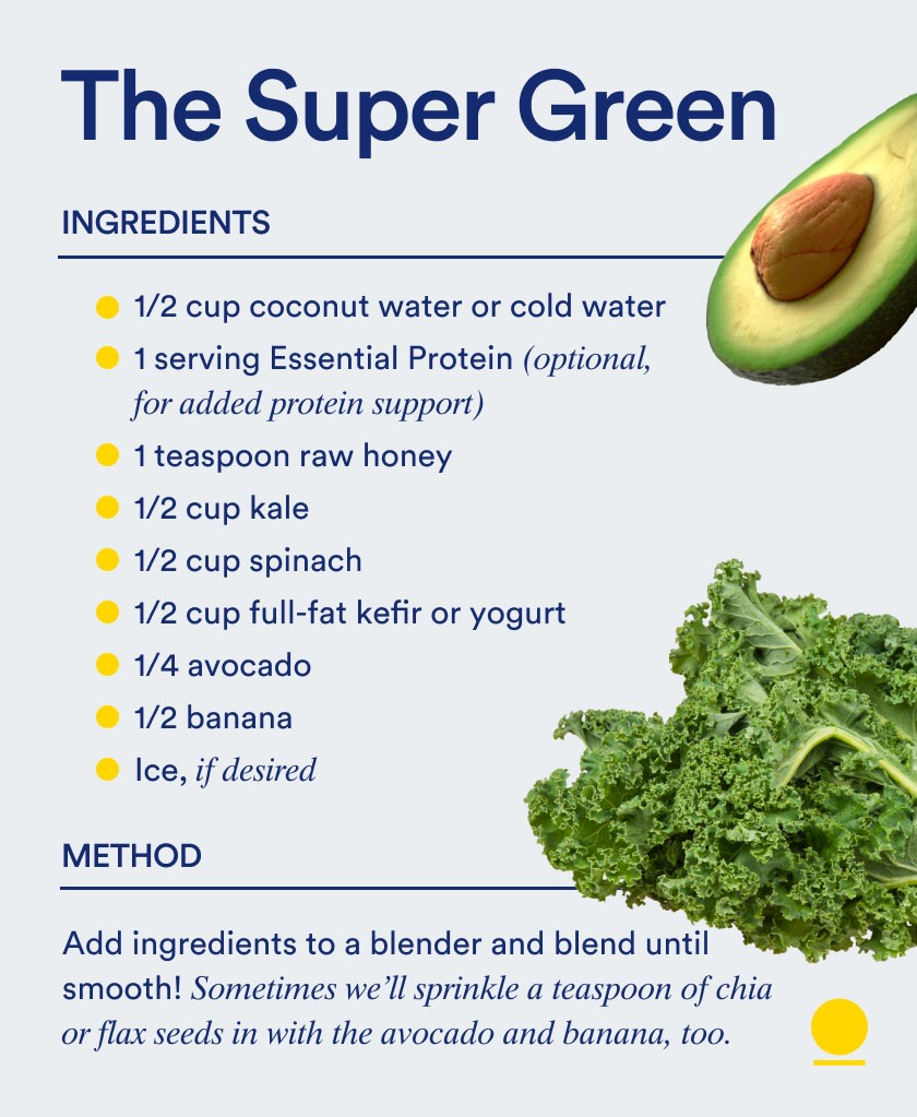 Gut-Friendly Smoothie Recipe: The Super Green