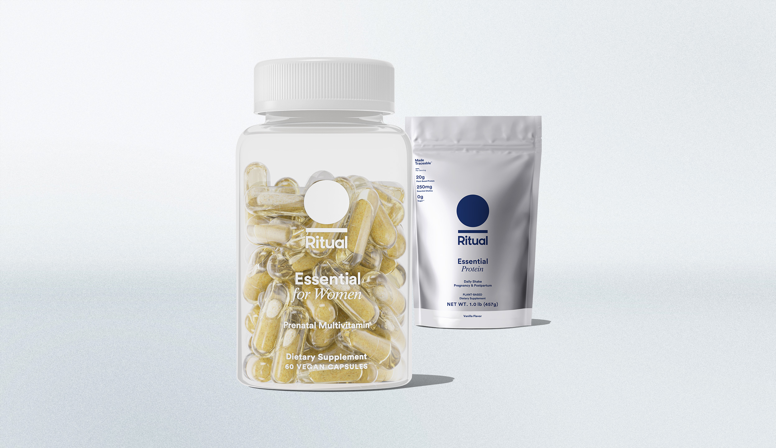 Prenatal Multivitamin & Protein Daily Shake for Pregnancy & Postpartum packages