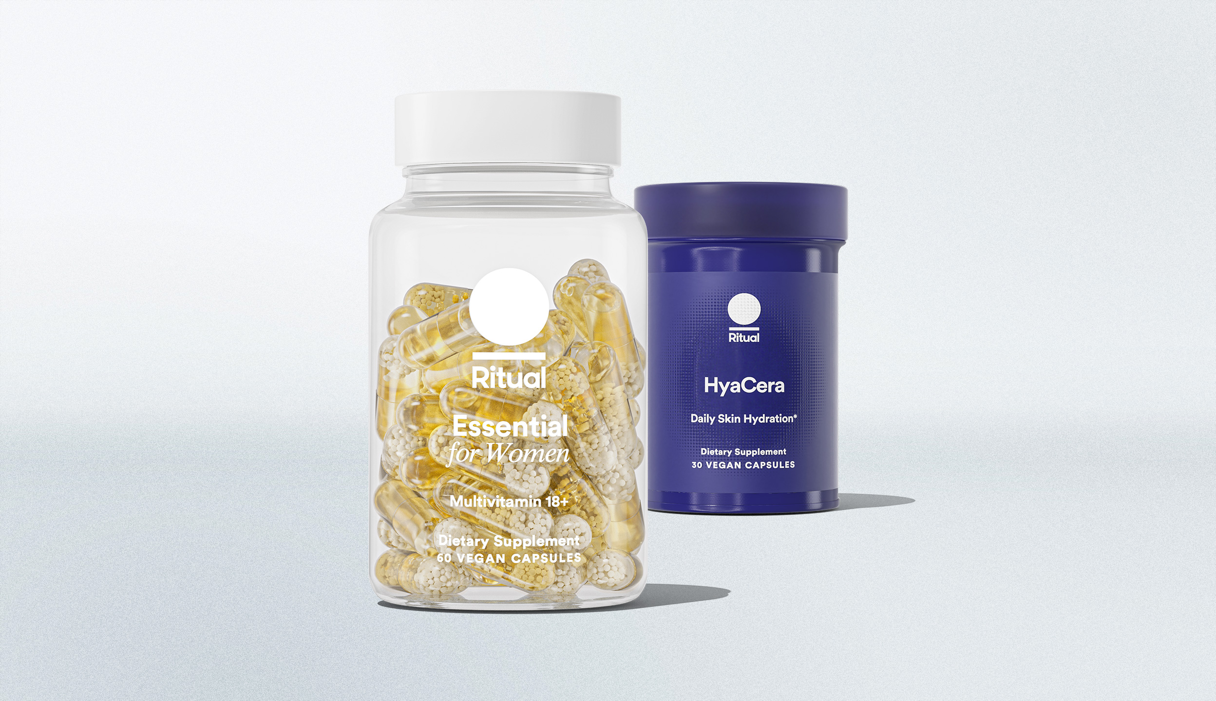 Women's Multivitamin & HyaCera™ Bottles