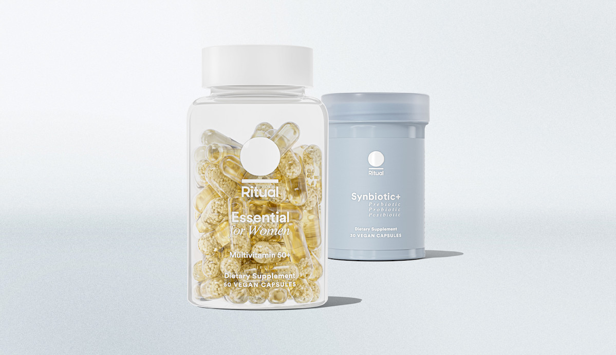 Women's Multivitamin 50+ & Synbiotic+ Bottles