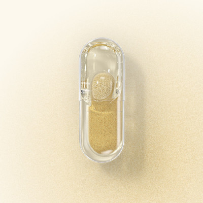 Ritual Essential Prenatal capsule on a gradient background