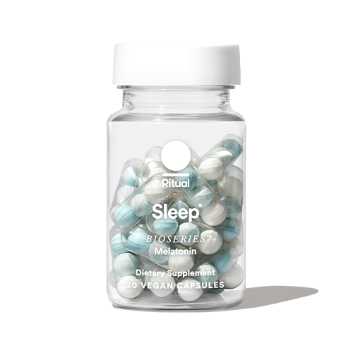 Ritual Sleep BioSeries™ Melatonin* | All Night Sleep Support** | 5mg Melatonin Capsule