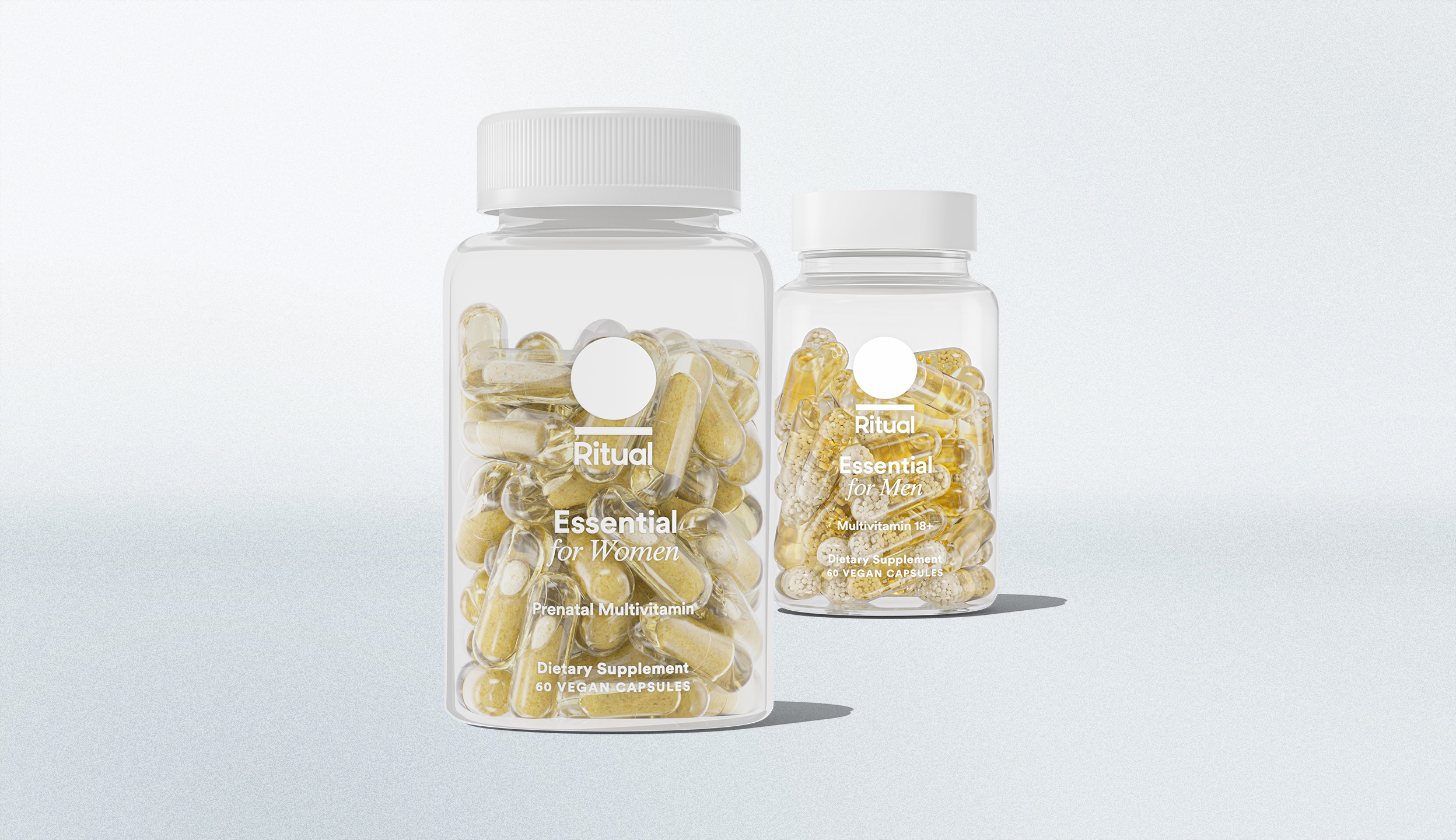 Prenatal Multivitamin & Men's Multivitamin Bottles